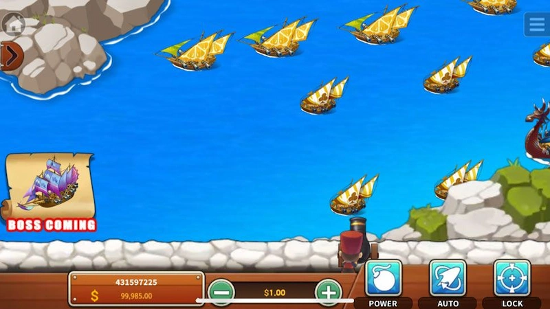 Crush Pirate Ship no Mega Pari